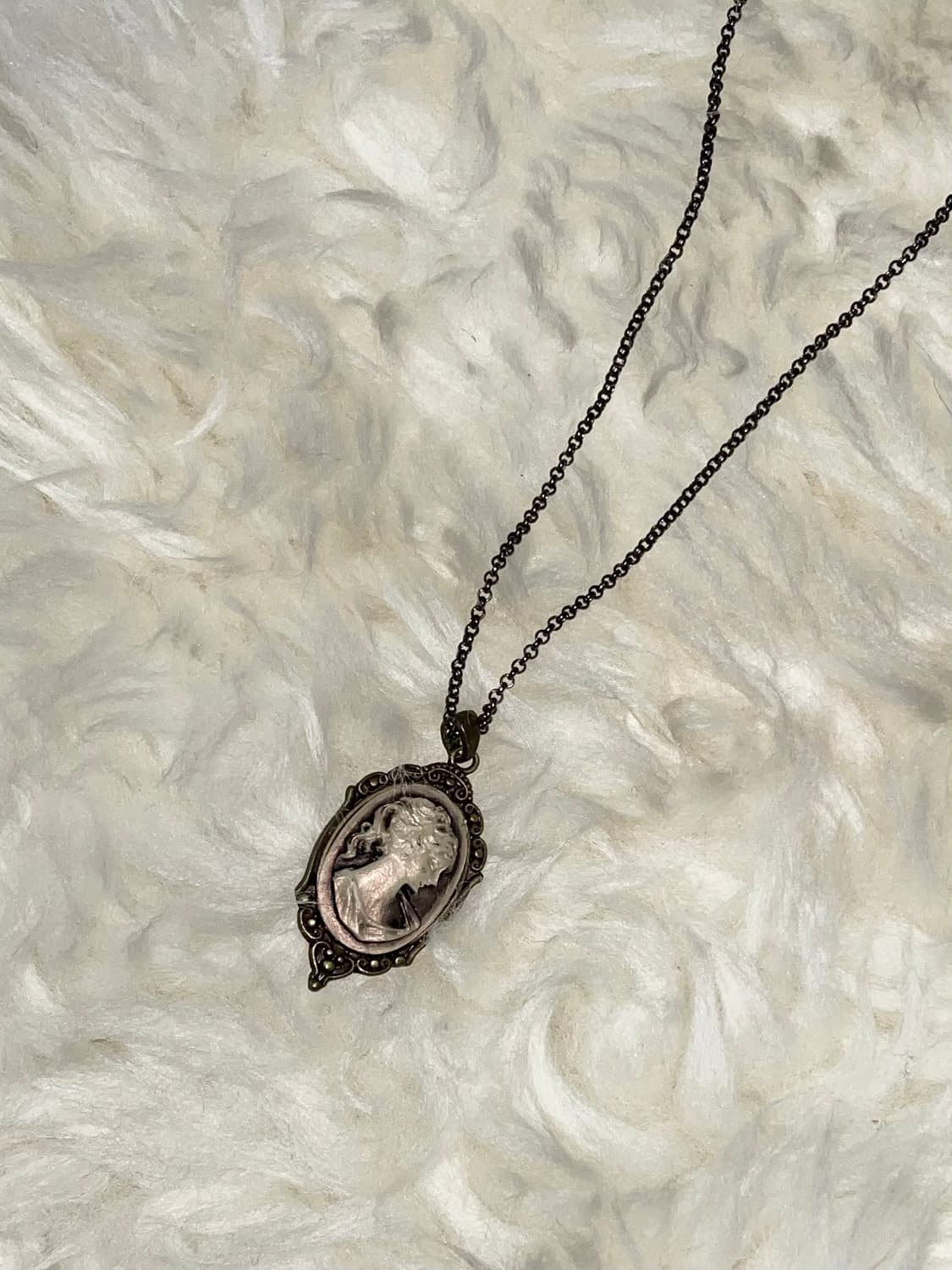 빈티지 카메오 네크리스 상품이미지1