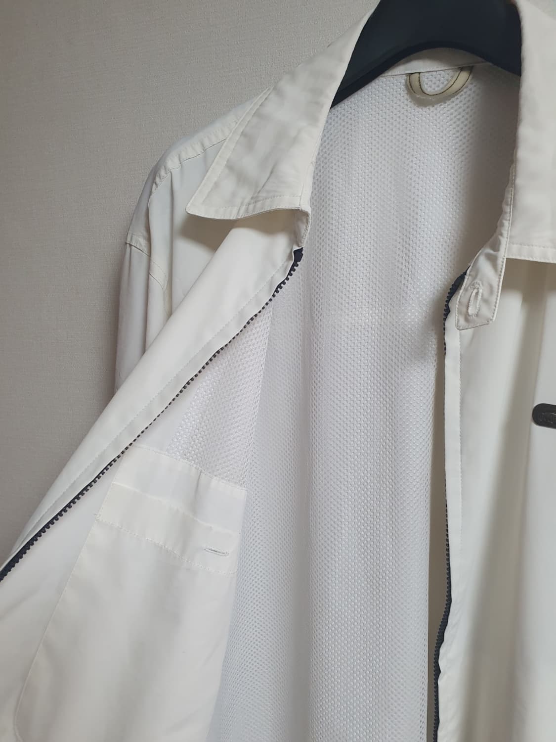 택포가 라코스테 자켓 블루종 아이보리 집업 100 상품이미지3