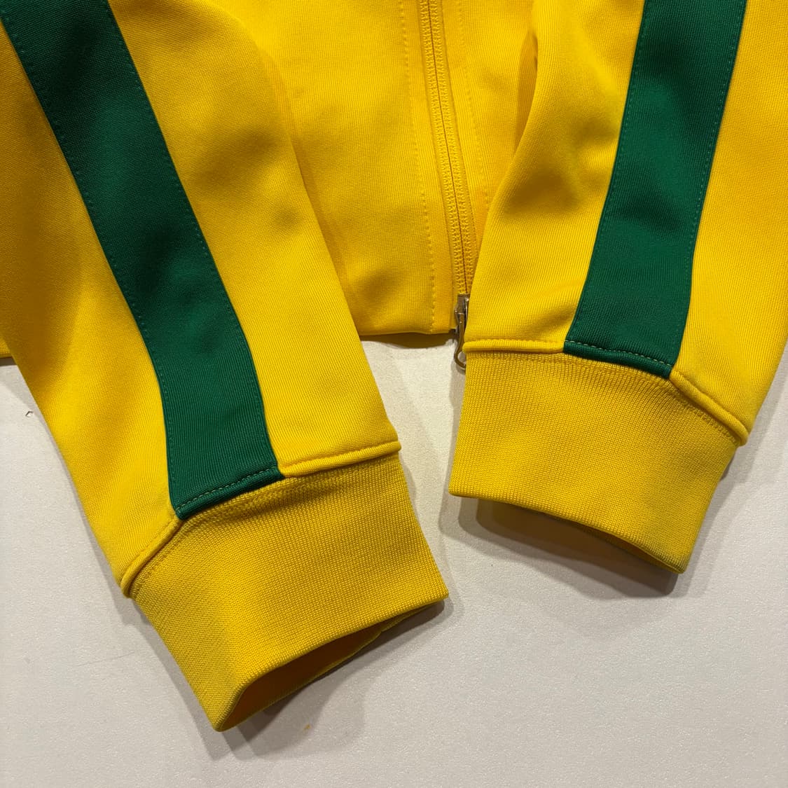 [L] 나이키 브라질 축구 국가대표 트랙탑 져지 집업 옐로우 D313 상품이미지7