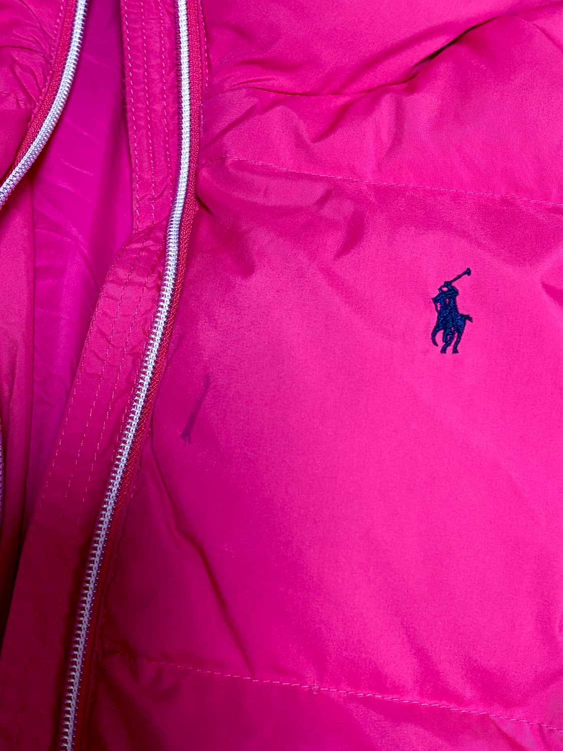 폴로 랄프 로렌 핑크 후드 패딩 상품이미지3