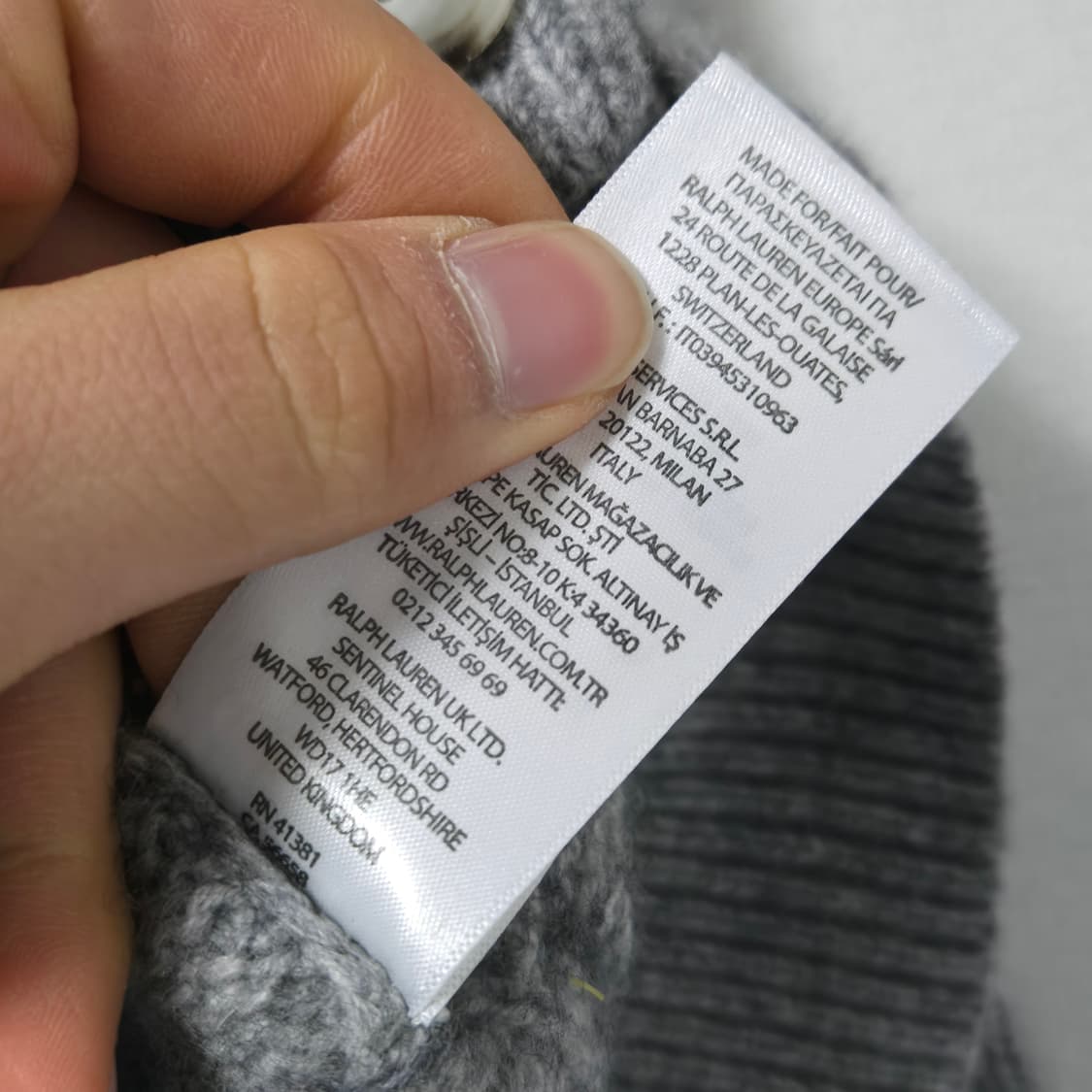 폴로랄프로렌 캐시미어 가디건 / 여성 가디건/ 여자 가디건 상품이미지6