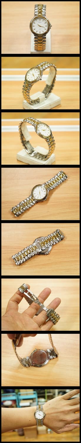 80s 세이코 돌체 tuc 콤비 쿼츠 시계 상품이미지2