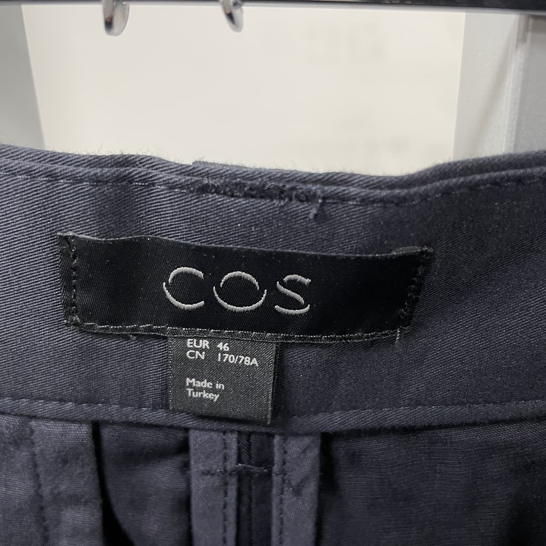 COS 코스 치노 팬츠 네이비 46 상품이미지5