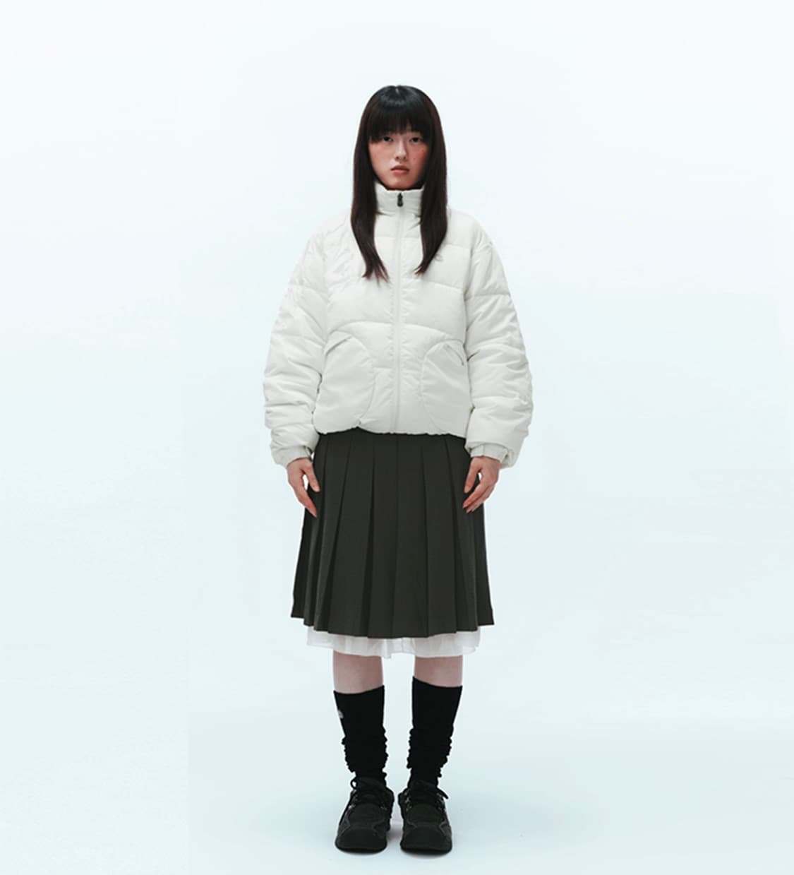 코이세이오 패딩  패디드 자켓 아이보리 상품이미지3