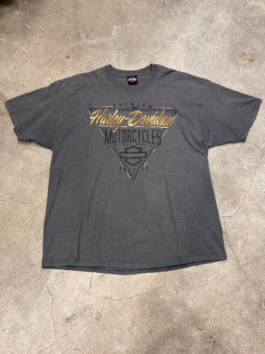 할리데이비슨 반팔티 테네시 그레이 상품이미지1