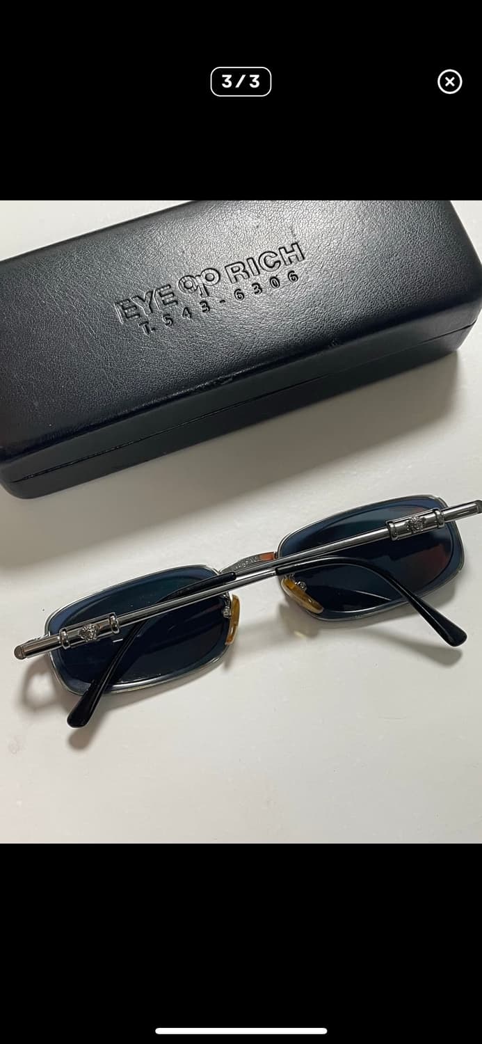 VERSACE Medusa Metal Detail Sunglasses 상품이미지3