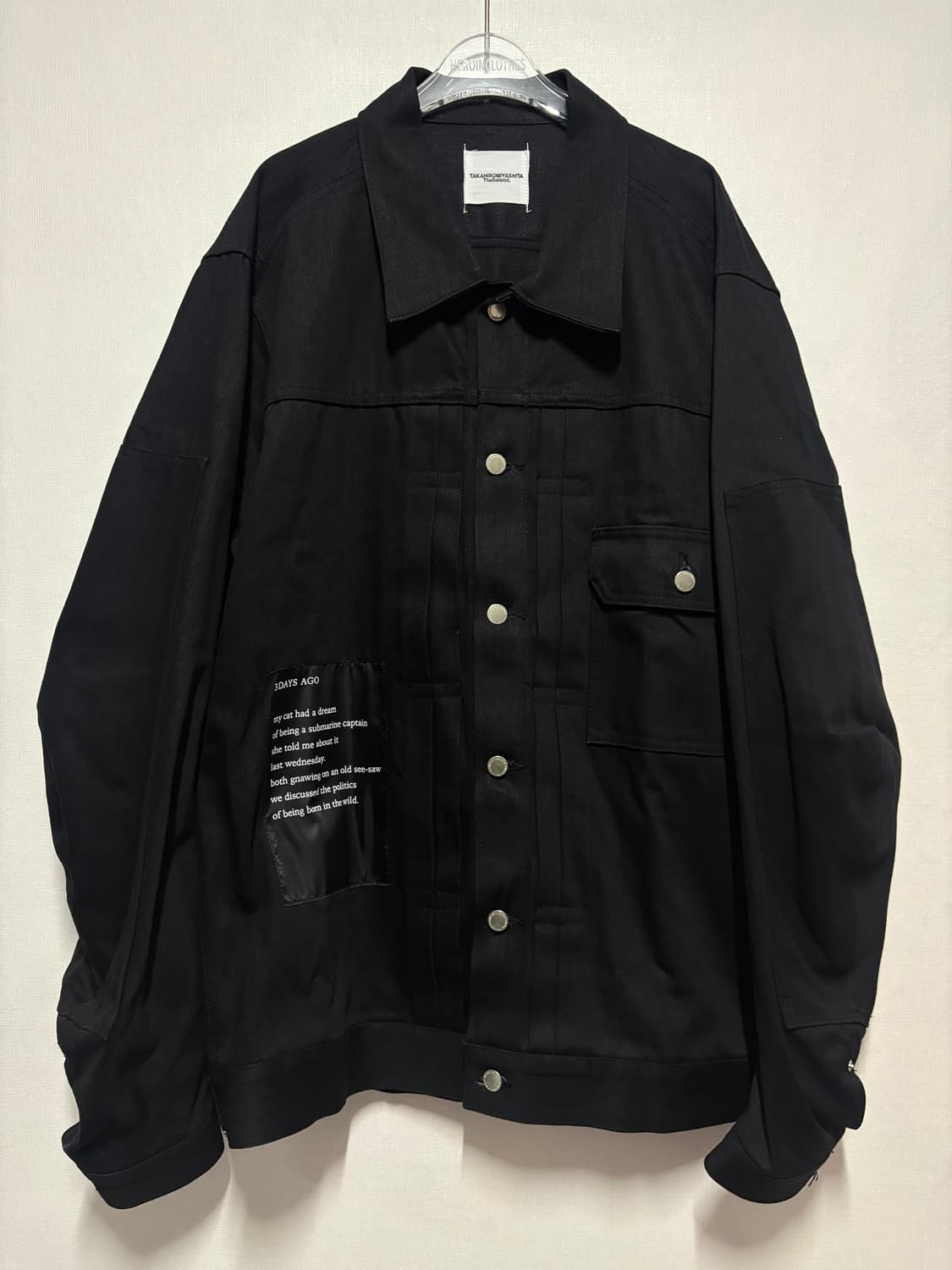 [S] 19AW 솔로이스트 오버사이즈 트러커 자켓 상품이미지1