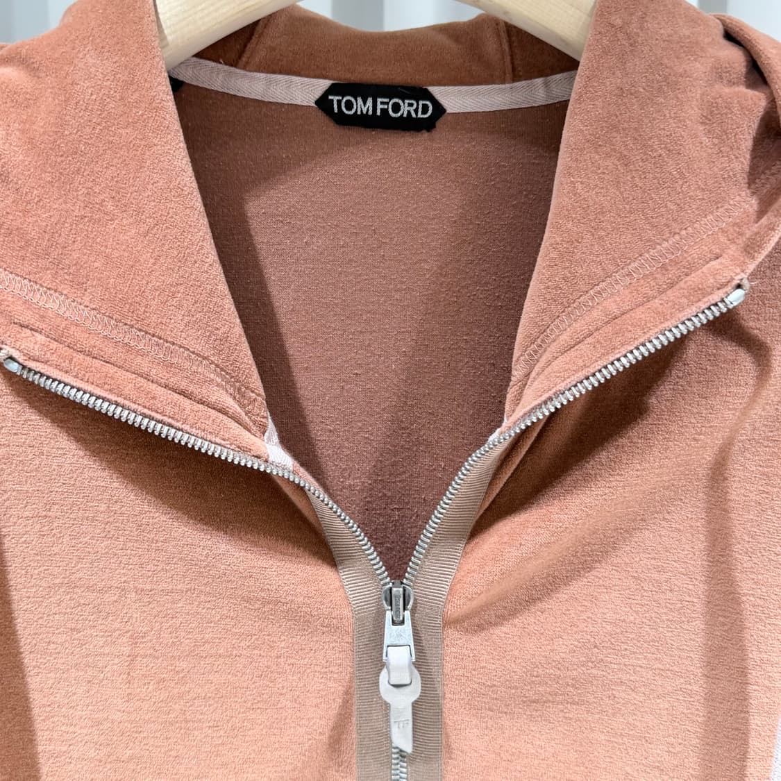 (A+/S) / 톰포드 벨벳 벨루어 투웨이 후드집업 상품이미지4