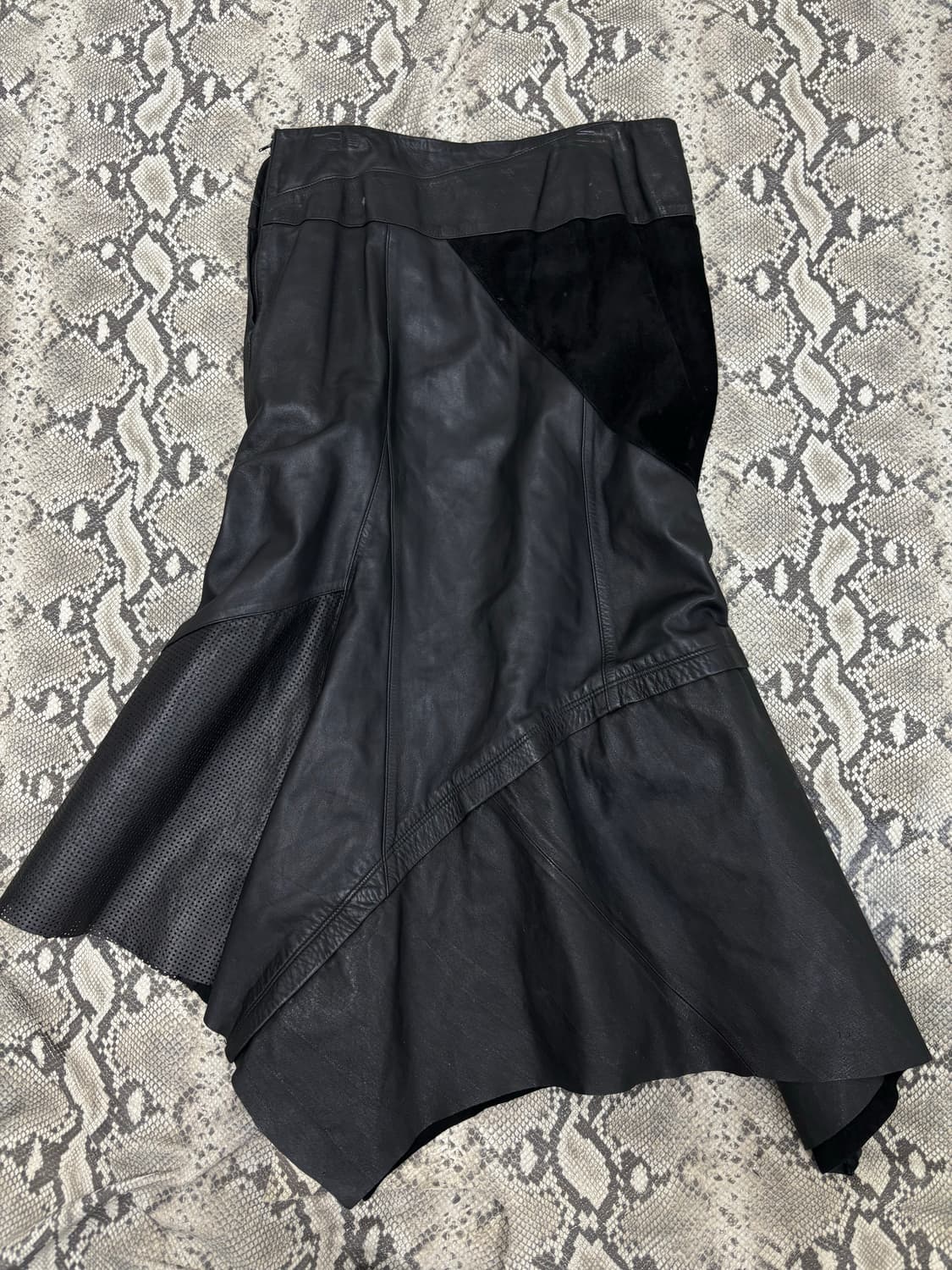 [DOHO] Sheep Leather Lace-Up aesthetic S 상품이미지10