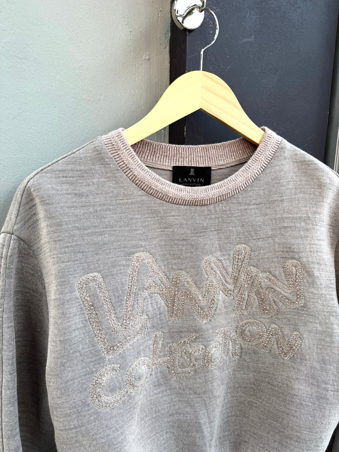 82/ 랑방 컬렉션 23FW 로고 맨투맨 상품이미지3