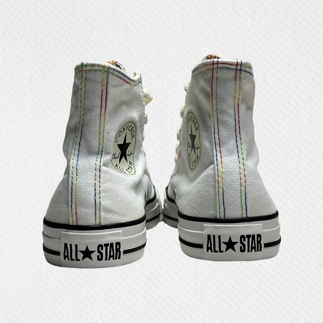240 컨버스 척테일러 올스타 하이 레인보우 스티치 상품이미지6