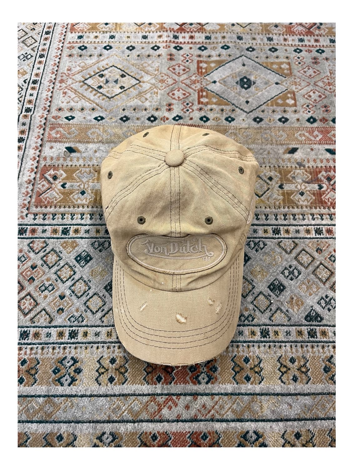 본더치 볼캡 모자 베이지 #csz3042 상품이미지1