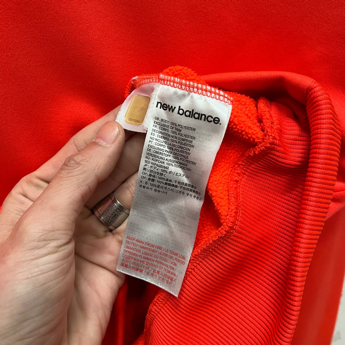 뉴발란스 16-17 리버풀 스웨트 탑 100 상품이미지4
