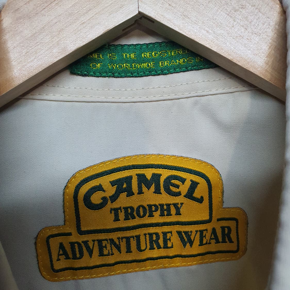 카멜 반팔 셔츠  상품이미지8