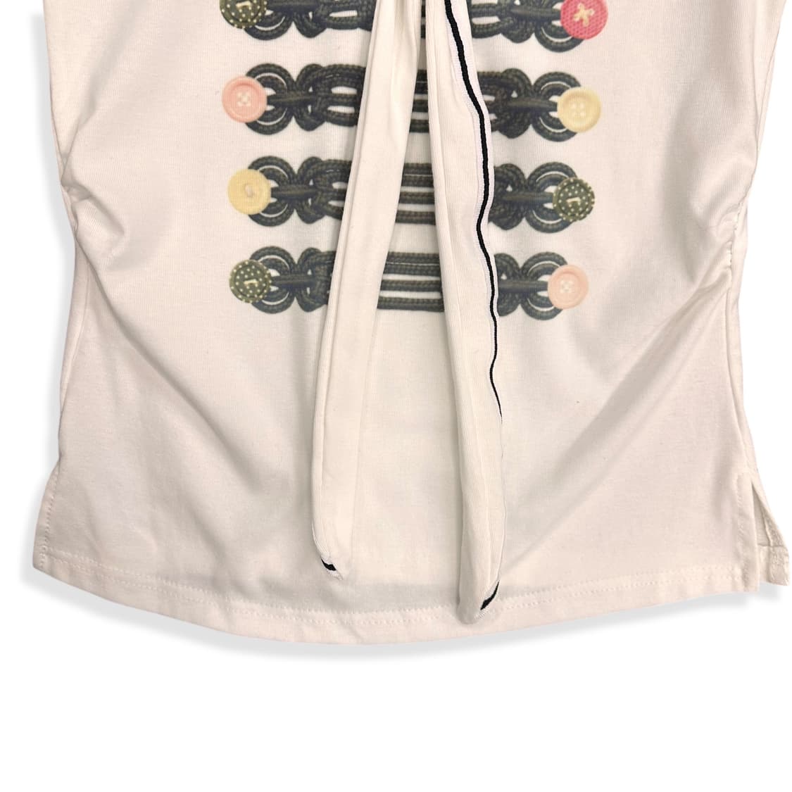 Sailor Collar Printing Top 상품이미지5