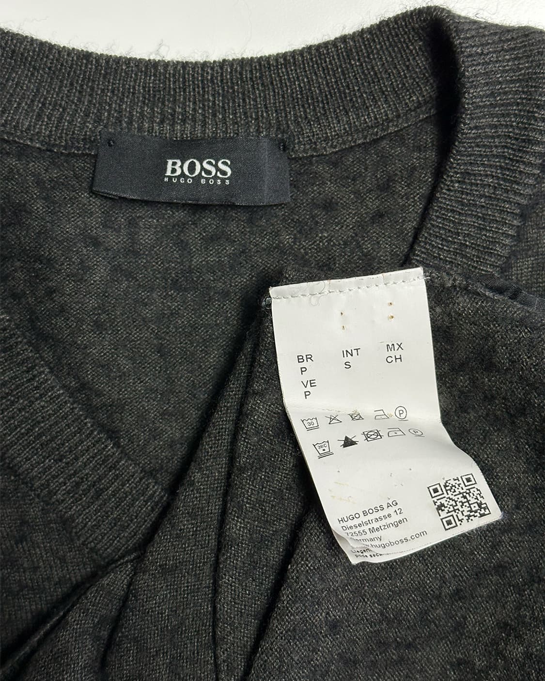 휴고보스 브이넥 니트 상품이미지3