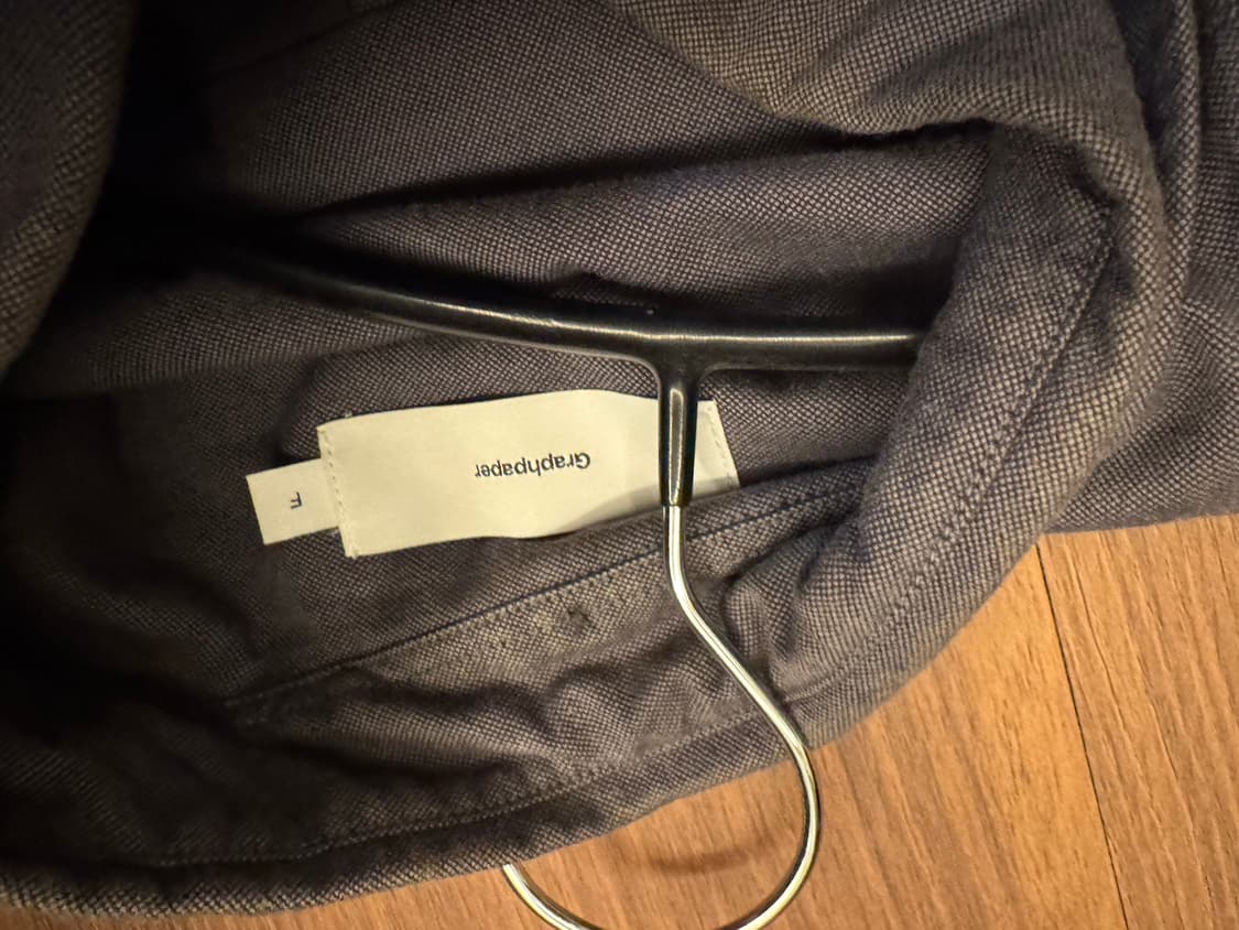 그라프페이퍼 트윌오버셔츠 상품이미지3