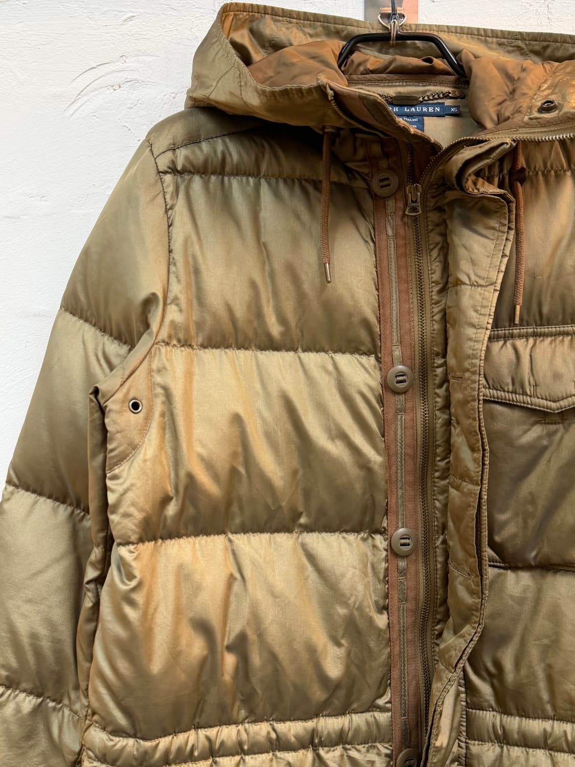 Ralph Lauren 여성 다운 파카 후드 패딩 XS 상품이미지3