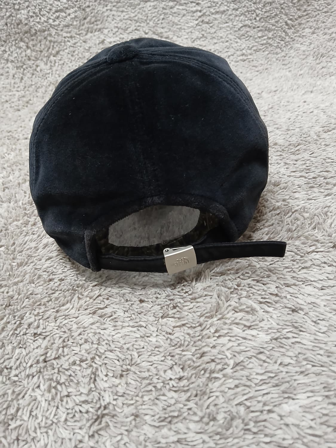 빈티지 노스페이스 블랙 벨벳 별 포인트 볼캡 상품이미지5