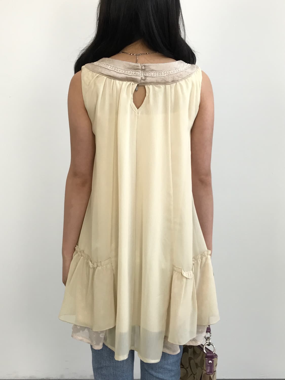 'Axes Femme' Layered Ruffle Tunic Onepie 상품이미지5