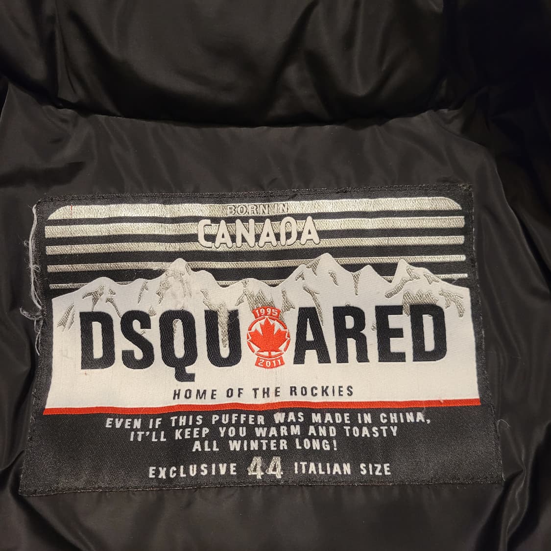 디스퀘어드 라쿤 패딩 44 상품이미지7