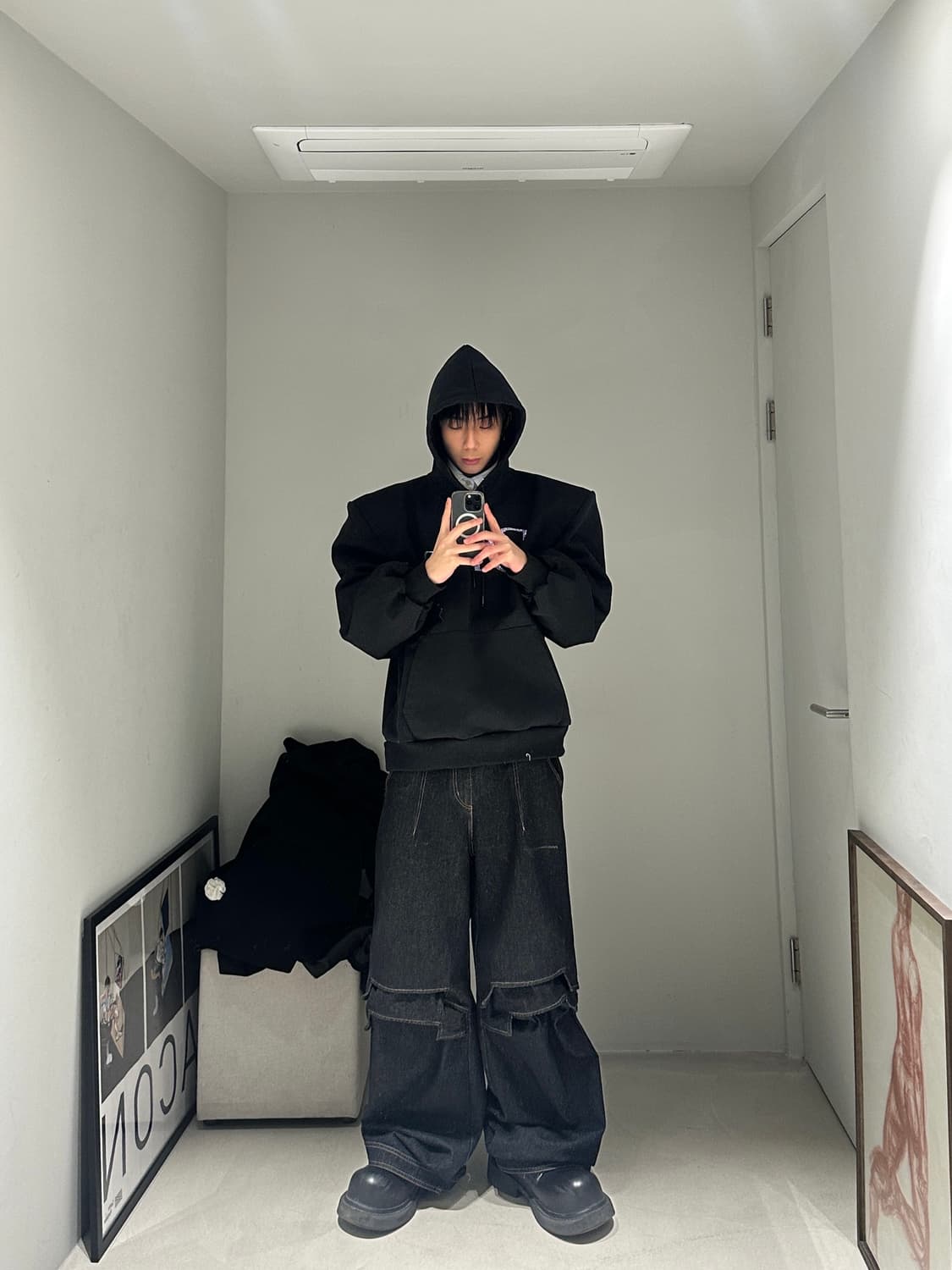 베르크라흐트 생지 더블 니 팬츠 상품이미지1