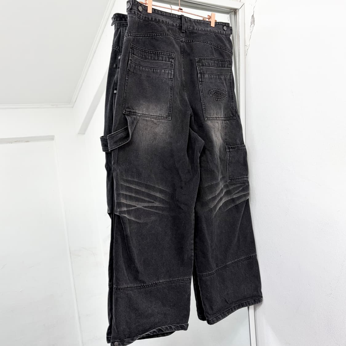 IDWS 아돈워너셀 오버랩 카펜터 데님 팬츠 상품이미지5