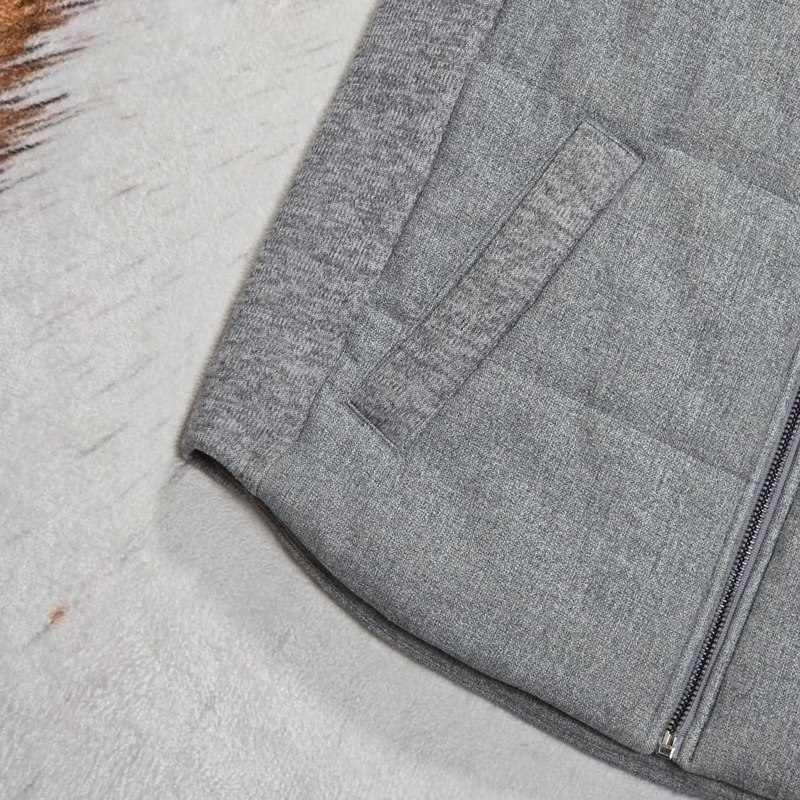 MLB NY 그레이 패딩 베스트 상품이미지3