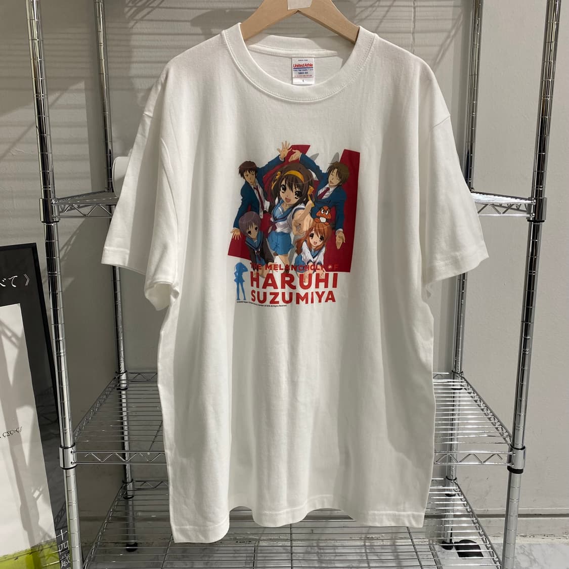 스즈미야 하루히 부틀렉 애니메이션 티셔츠 상품이미지1