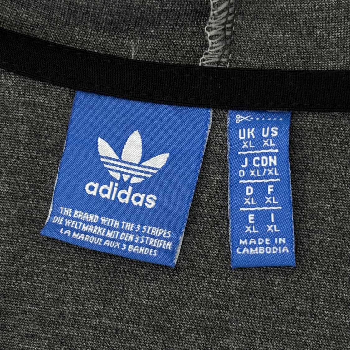 아디다스 빅로고 후드집업  상품이미지3