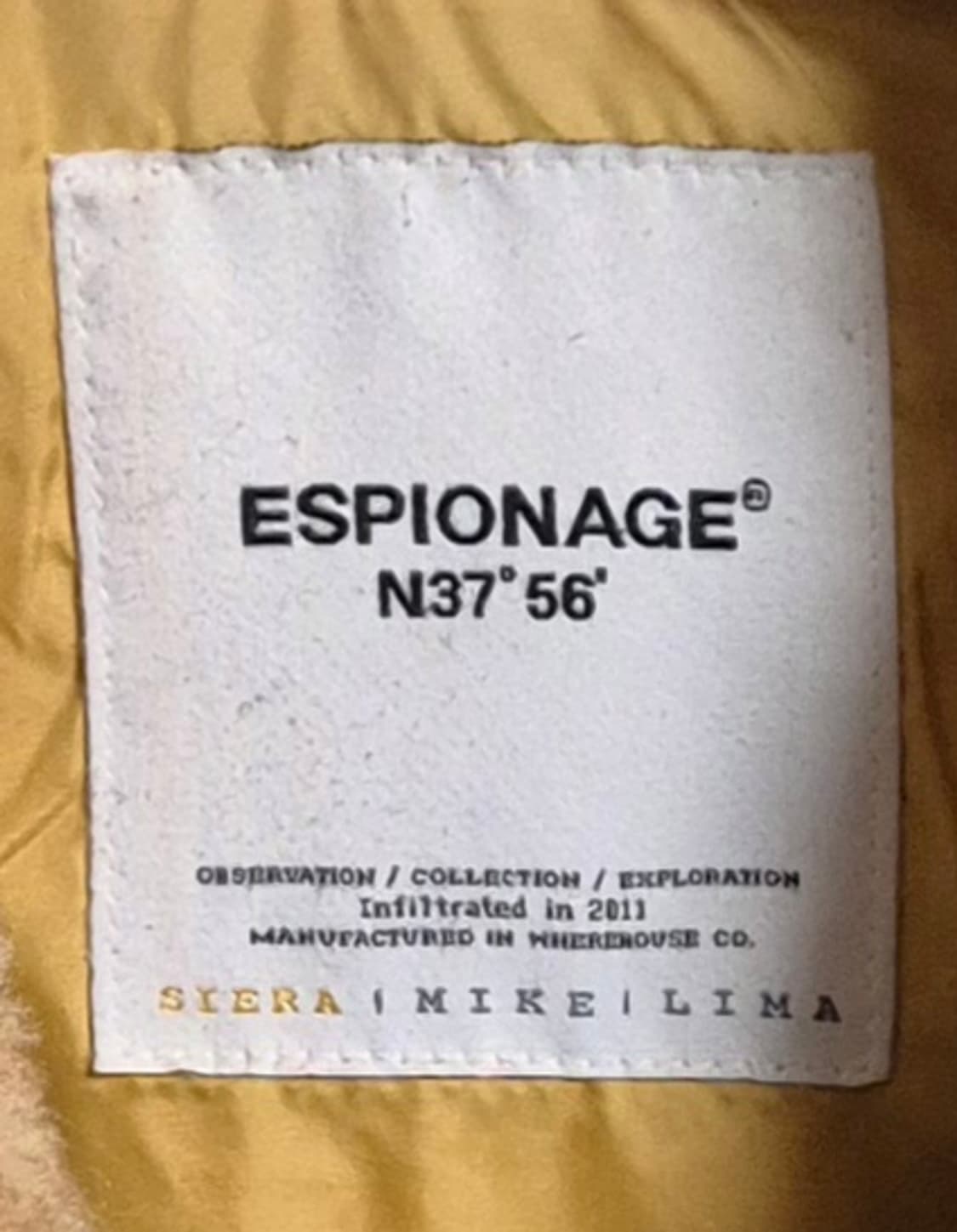 S (55) 에스피오니지 네이비 덕다운 오리털 패딩 상품이미지3