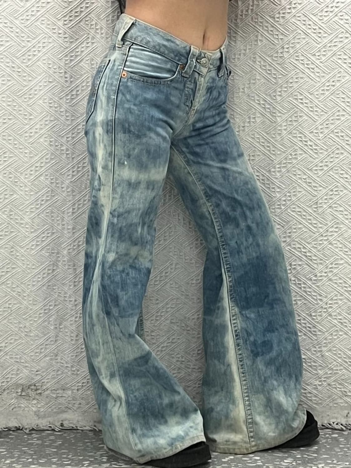 리바이스 올드스쿨 90's 타이다이 부츠컷 데님팬츠 28인치 C06628 상품이미지2