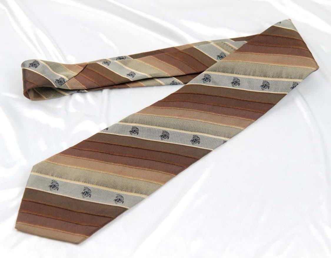 베르사체 9.2cm A+등급 레어 남자 명품 넥타이 상품이미지2