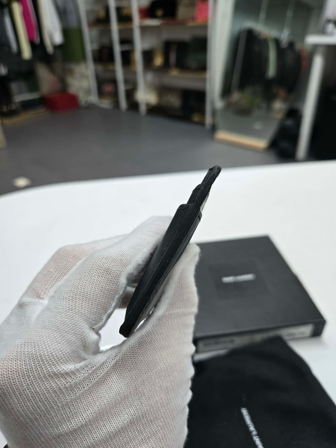 [40%특가] 입생로랑 로고 카드지갑 상품이미지3