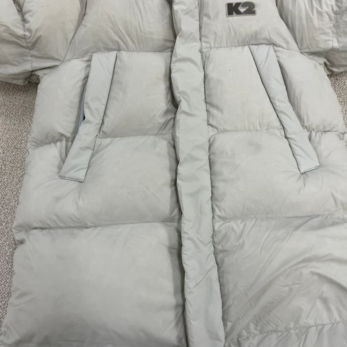 150 K2 케이투 키즈 후드 롱패딩 0127M2 상품이미지5