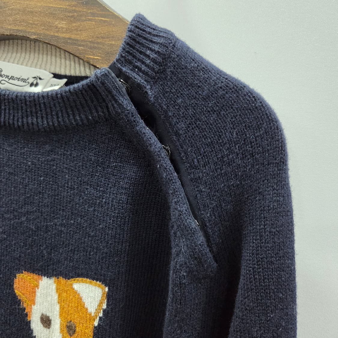 봉쁘앙 키즈 울 블랜드 니트 10A 상품이미지4