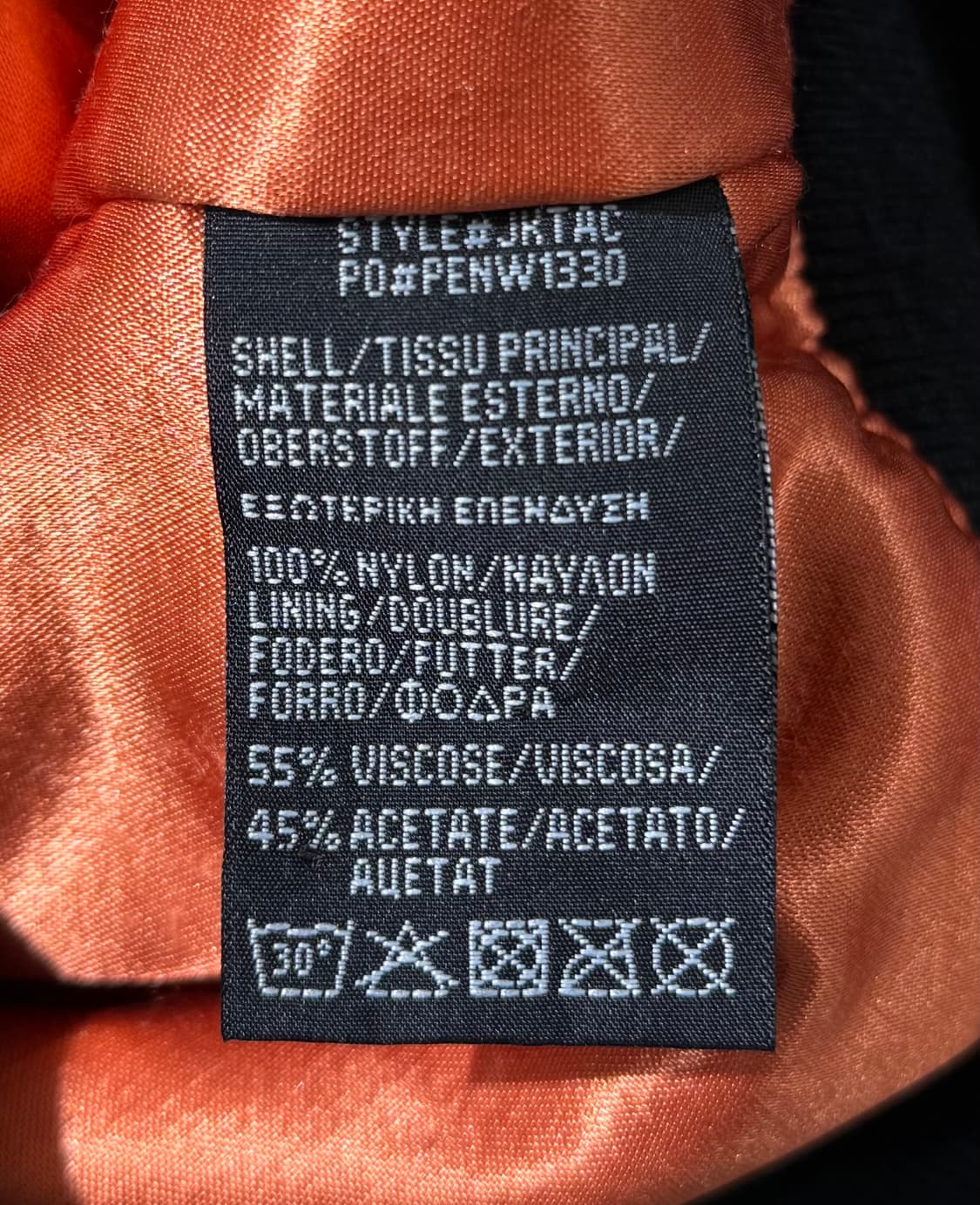 쇼트 X 아메리칸 컬리지 MA-1 봄버 자켓 상품이미지5