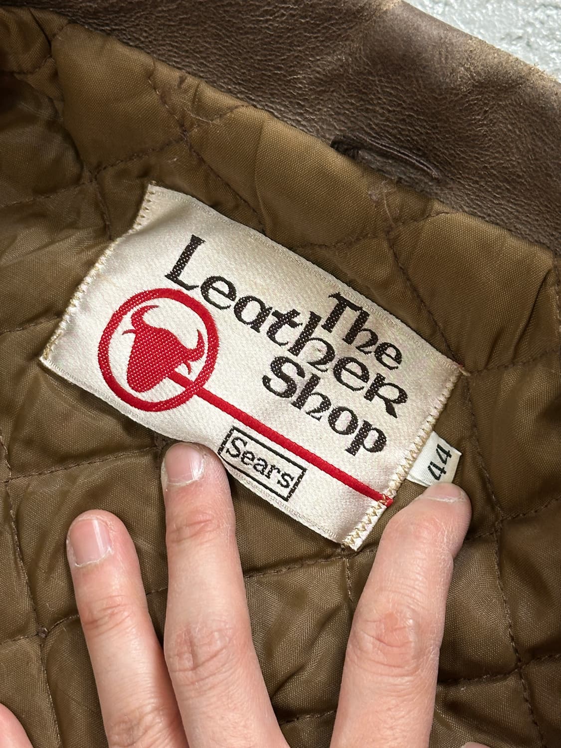 80's 시어스 레더 봄버 자켓 빈티지 A2 레더 자켓 상품이미지9