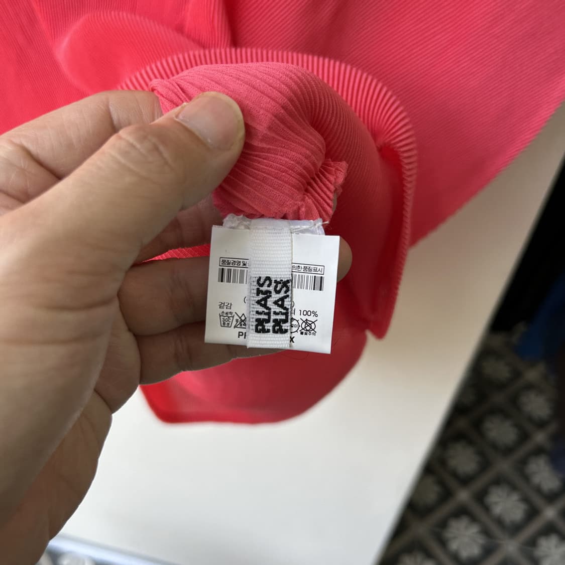 16674 - 플리츠 플리즈 플리츠 케이프 상품이미지3