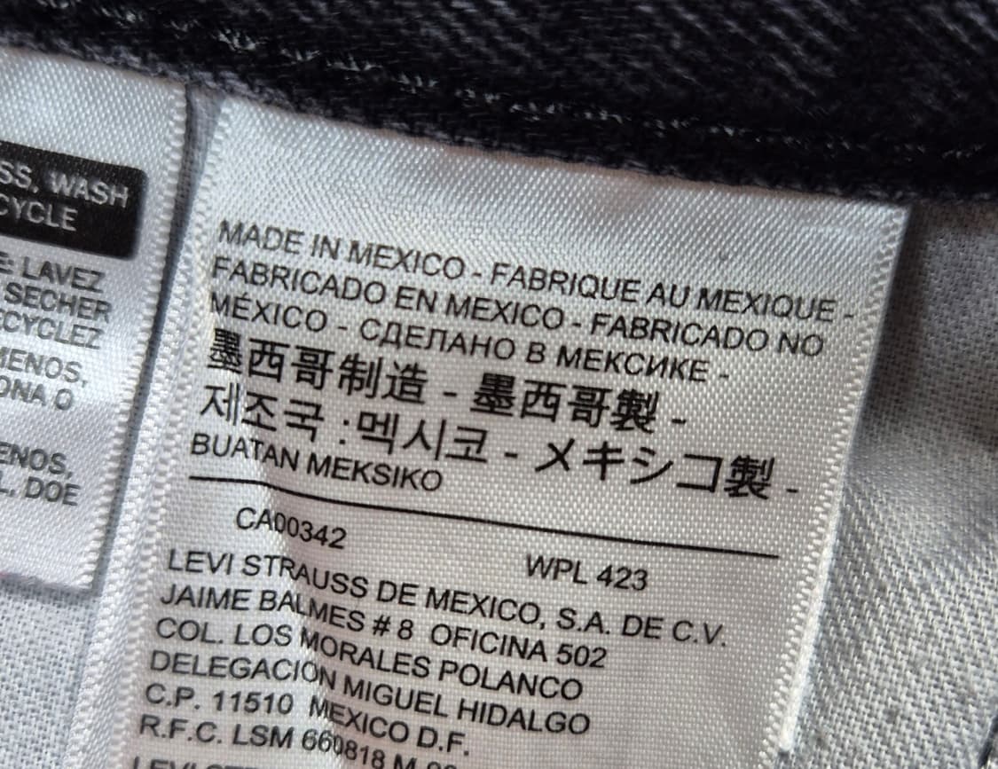 리바이스 501 w34(A23) 상품이미지5