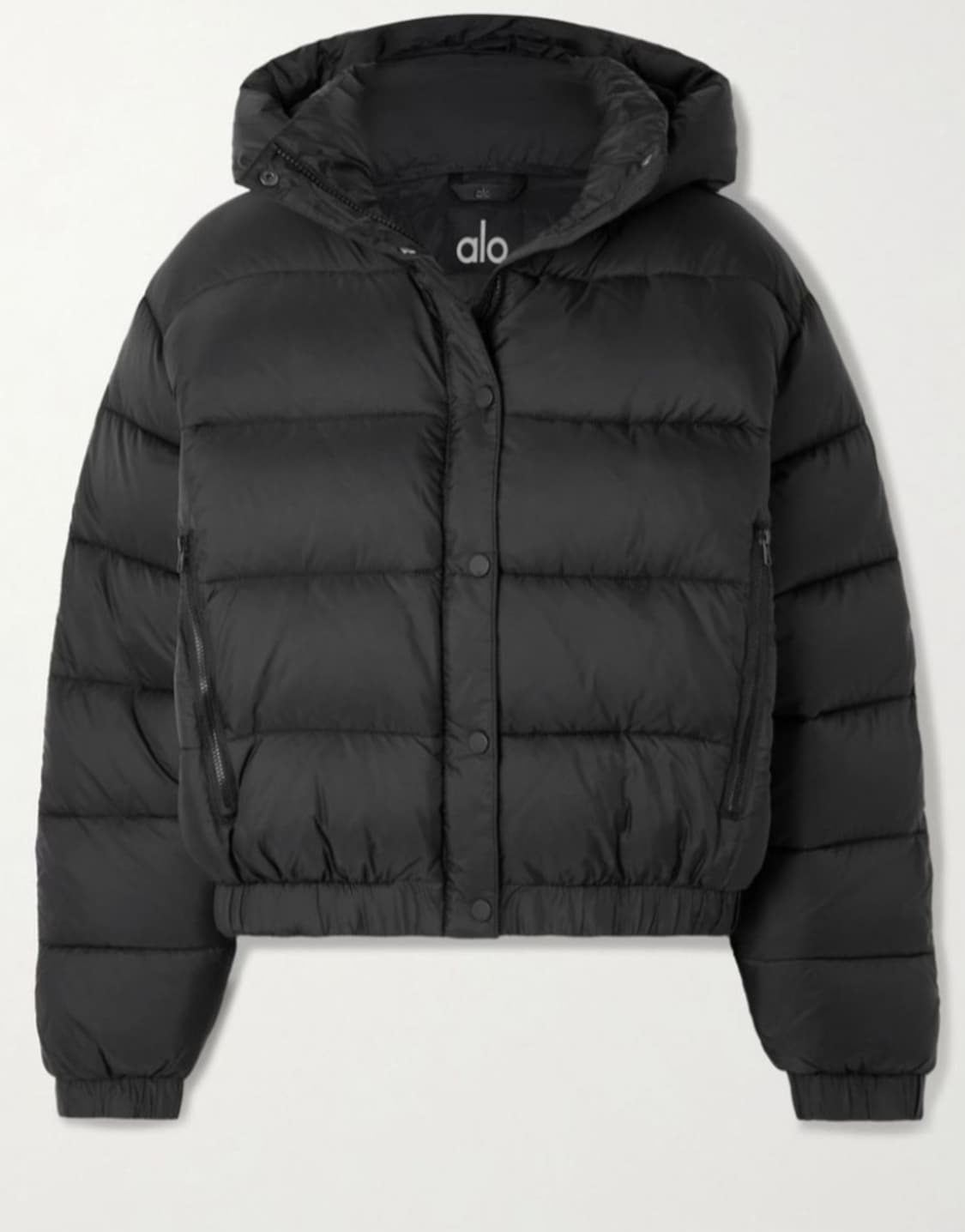 알로 블랙 숏패딩 점퍼 상품이미지2
