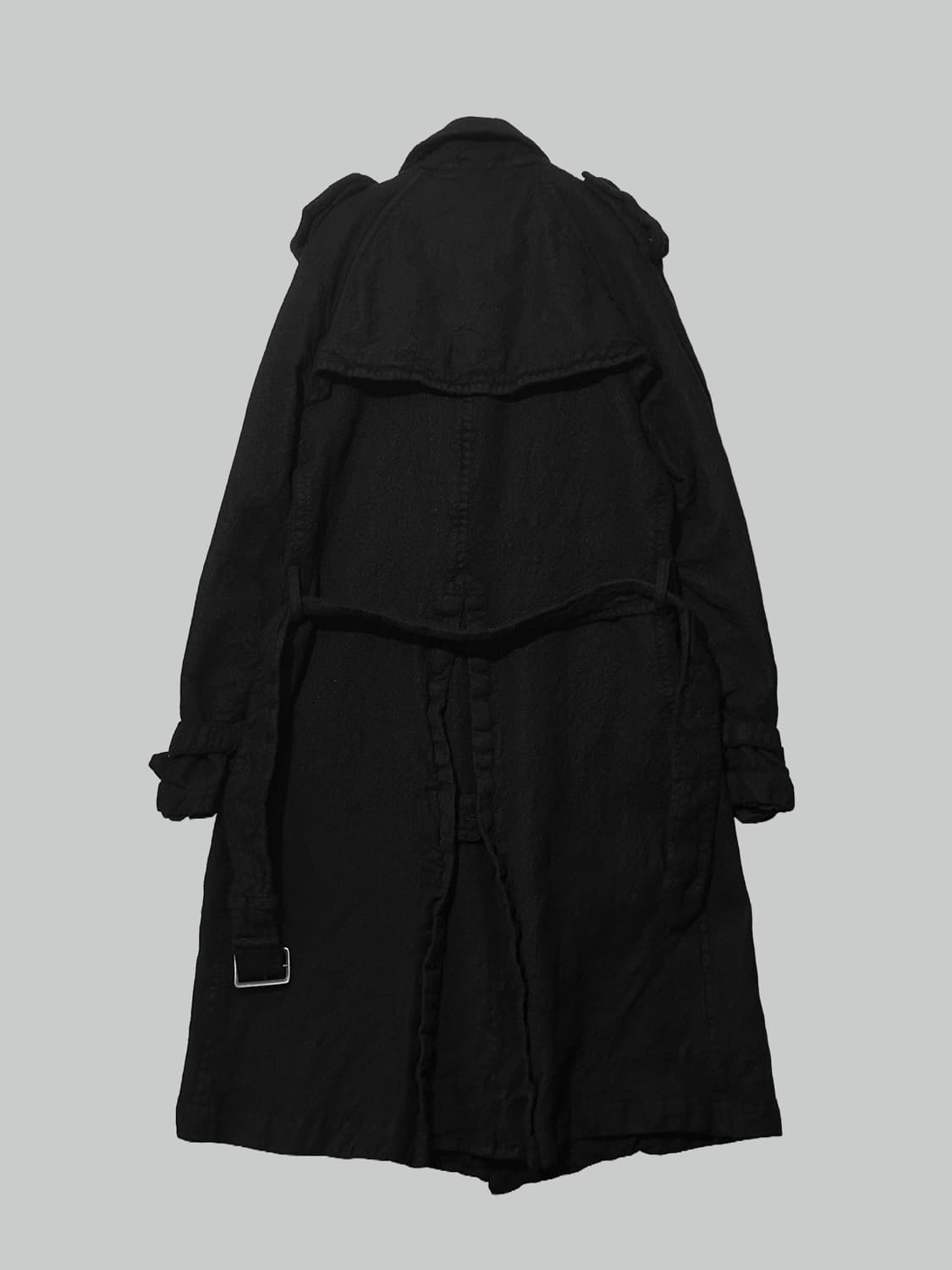 꼼데가르송 옴므 축융 울 트렌치 코트 상품이미지3