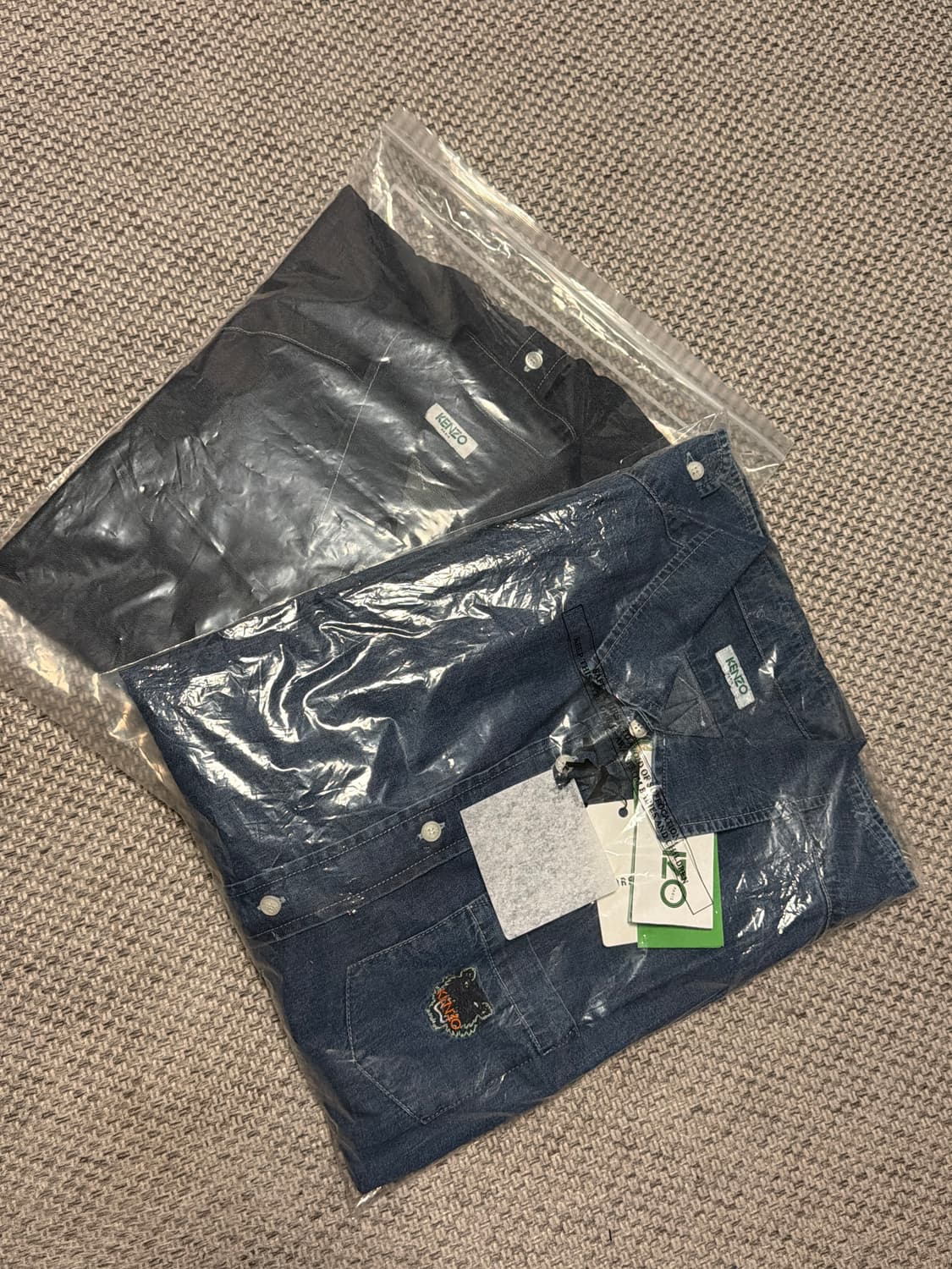 Kenzo 미니 타이거 데님셔츠 상품이미지4