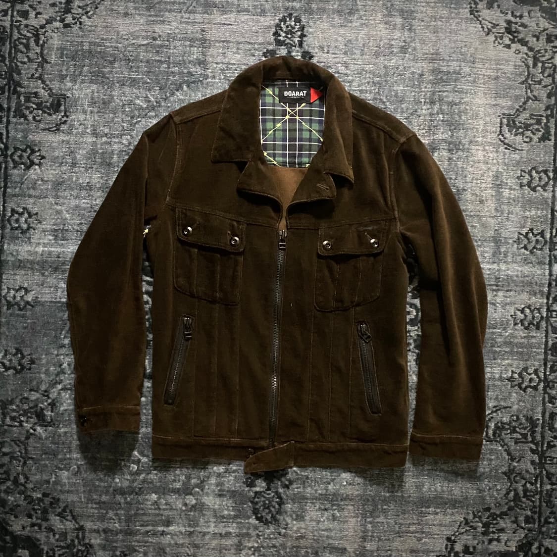 Y2K  Brown Suede Jacket 상품이미지1