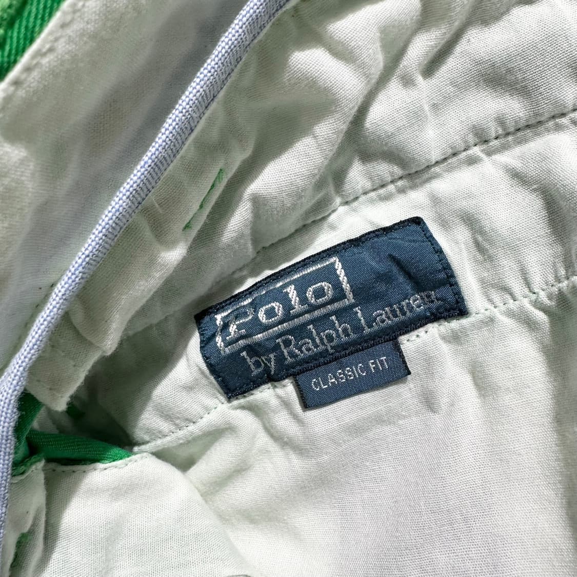 폴로 랄프로렌 고래 패턴 엠브로디드 하프팬츠 반바지 상품이미지4