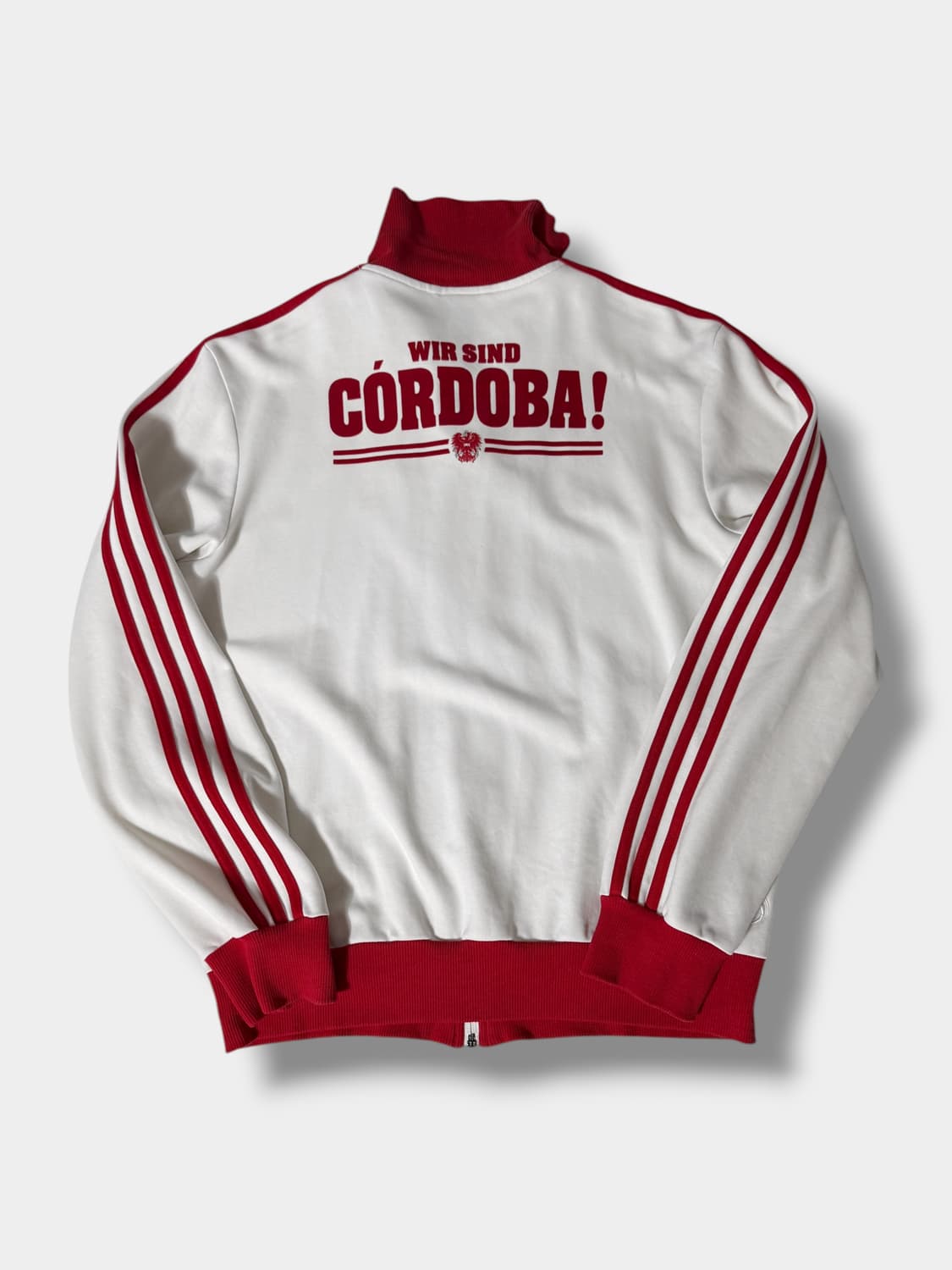 아디다스 루즈핏 코르도바 유로2008 흰 빨 트랙 져지 상품이미지2