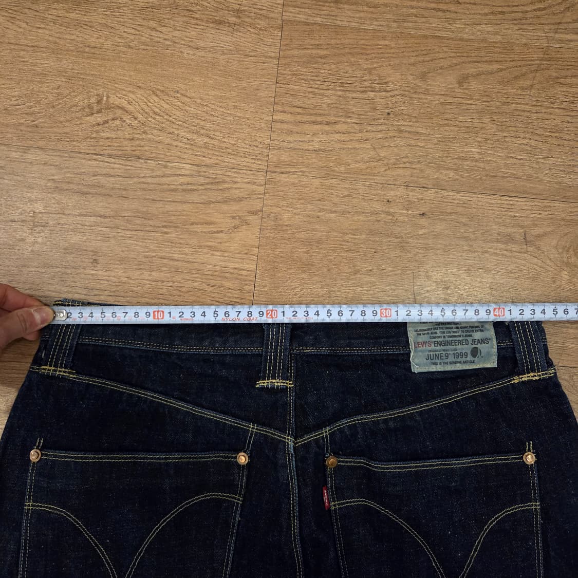 리바이스 엔지니어드진 표기36 실측 34.5-35인치 상품이미지5