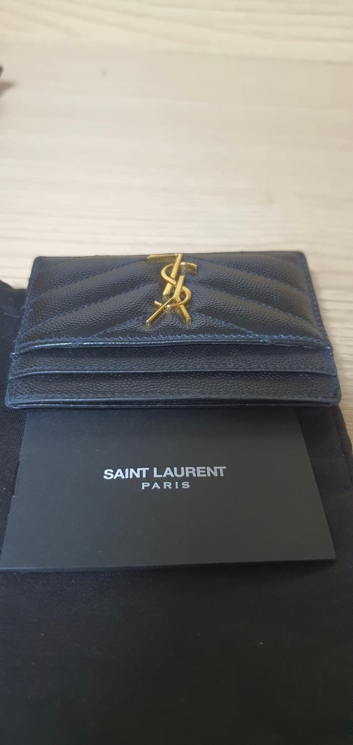 입생로랑 생로랑 카드지갑/지갑 금장 정품A급(감정O) 상품이미지9