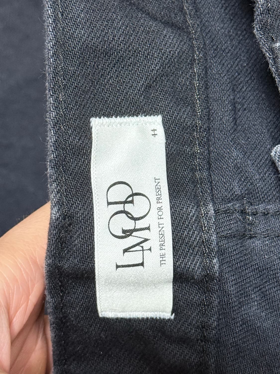 엘무드 167 커브드 데님 44사이즈 상품이미지6