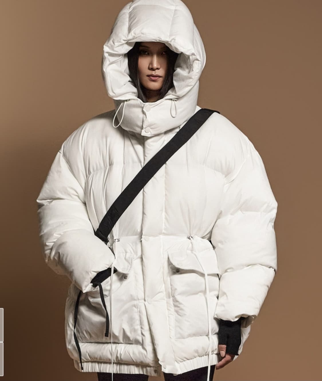 엘프 후드 패딩 점퍼 상품이미지5